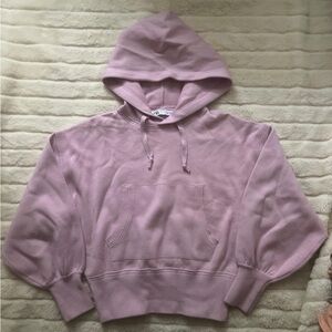 Zara Women's Light Purple Hoodie